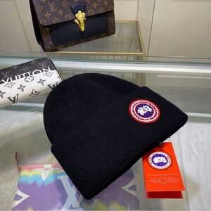 Canada Goose Black Knit Hat